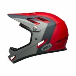Casque Bell Sanction Rouge/Gris -Vélo Elegant Magasin casque bell sanction rouge gris 2