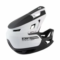 Casque Enduro Kenny Split Blanc/Noir -Vélo Elegant Magasin casque enduro kenny split blanc noir 1