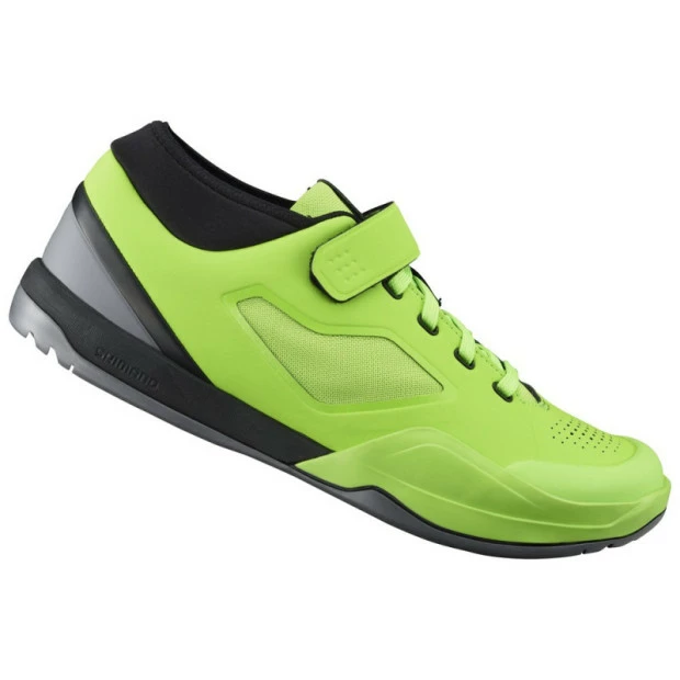 Chaussures VTT Descente Shimano SH-AM701SG - Vert Lime 1 Chaussures VTT Descente Shimano SH-AM701SG - Vert Lime