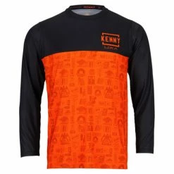 Maillot Enduro Manches Longues Kenny Charger Orange