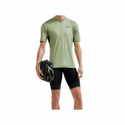 Maillot Homme Craft Ofroad Core - Vert / Noir -Vélo Elegant Magasin maillot homme craft ofroad core vert noir 3