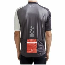 Maillot Homme VTT Craft Advanced HMC - Gris / Blanc -Vélo Elegant Magasin maillot homme vtt craft advanced hmc gris blanc 2