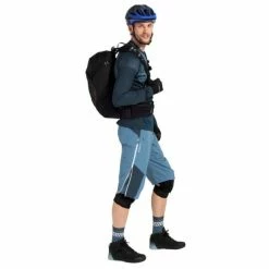 Maillot VTT Manches Longues Vaude Moab LS VI Bleu Gris -Vélo Elegant Magasin maillot vtt manches longues vaude moab ls vi bleu gris 3