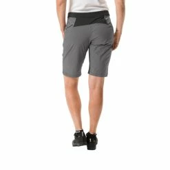 Short Femme Avec Insert Vaude Tremalzo II Noir -Vélo Elegant Magasin short femme avec insert vaude tremalzo ii noir 3