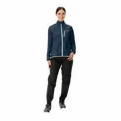 Vélo Elegant Magasin -Vélo Elegant Magasin veste pluie vaude women s drop jacket iii 04964 mer sombre 1